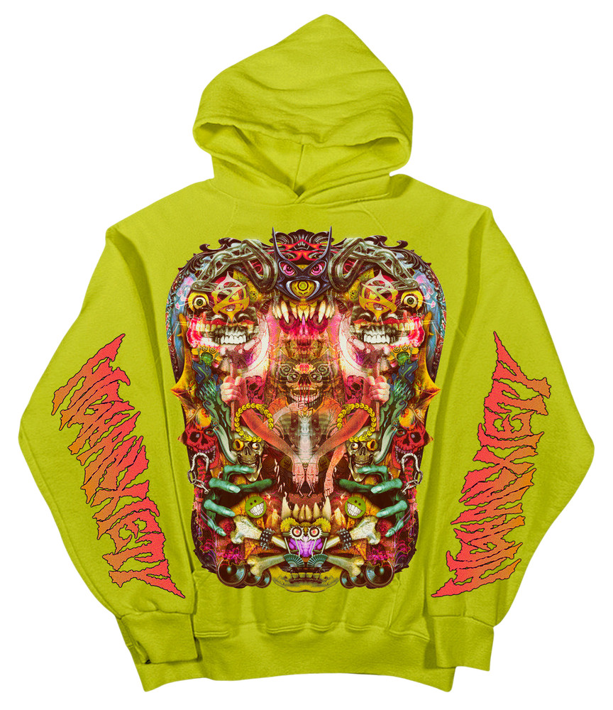 New!! 2slimey Yellow High Anxiety Hoodie All Size