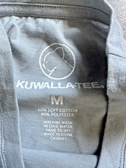 KuwallaTee Kuwalla Tee Men’s Casual Comfort Eazy Double Scoop Crewneck T-Shirt M