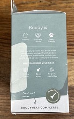 BOODY MENS CREW NECK T-SHIRT Size SM White NEW Ship From USA