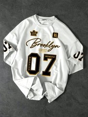Brooklyn 07 Graphic Tee Hip Hop Streetwear New York Urban Boston T Shirt XS-4XL