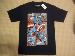 Marvel Official Captain America Comic Book T-Shirt Size Small: New with Tag