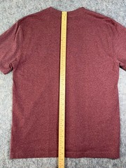 Dickies Men’s Short Sleeve Pocket Tee / Size Large / Maroon T Shirt