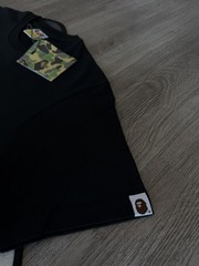 A Bathing Ape BAPE Black Men’s Ape Head Logo Graphic Tee M Cotton Jersey