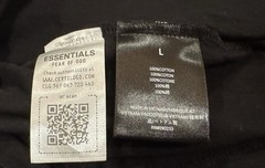 Fear Of God Essentials Jersey Crewneck Tee Size Large