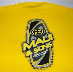 NEW VTG 90’s Maui & Suns Yellow Surf Beach T Shirt Men’s 2XL (3XL) BIG & TALL