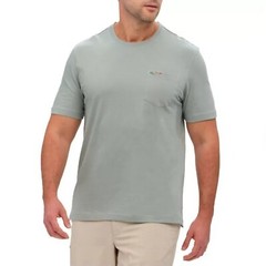 GREG NORMAN MEN’S COTTON T-SHIRT WITH CHEST POCKET MULTIPLE COLOR & SIZE NEW