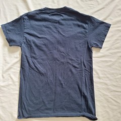 Majestic Cleveland Guardians Vintage Style Est. 1901 Blue Small T-Shirt