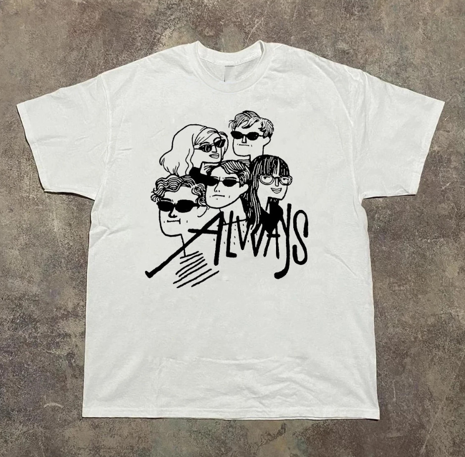 White Alvvays Cotton All size S-5XL Gift For Fans T-shirt MC1488