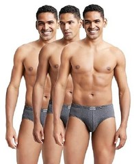 Jockey 8035 Men’s Super Combed 100% Cotton Solid Poco Brief Ultrasoft 6 pc