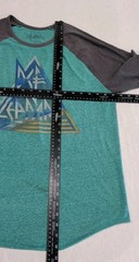 Def Leppard Long Sleeve Jersey Style TShirt Adult Size Large