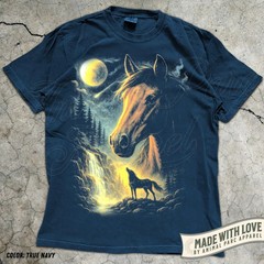 Western Cowboy Horse Comfort Tee