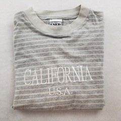 Embroidered California Tourist Tee Get Used L Vintage T Shirt Single Stitch