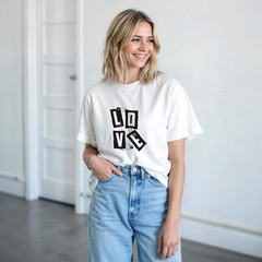 LOVE Black Logo T-Shirt