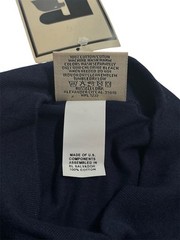 vintage russell athletic pro cotton mock neck shirt mens size large NOS NWT 90s