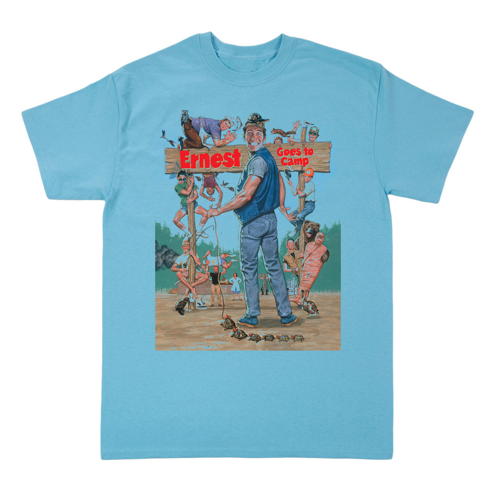 Ernest Goes To Camp Jim Varney Shirt Blue Unisex S-2345XL 1H0171