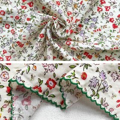 4 Pcs 21″x21″ Cotton Bandana for Women, Super Soft Textured Fabric, Kerchief,…