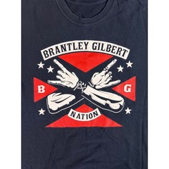 Brantley Gilbert Nation T Shirt Mens Size Large Country Music BG Concert Tee