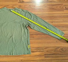 Vintage Nike Team Lance Armstrong Live Strong Long Sleeve Green T Shirt Size XL