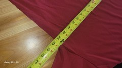 Weston Jon Boucher Shirt Mens XXL Burgundy New Short Sleeve Crew Neck