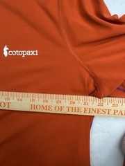 Cotopaxi Fino Long-Sleeve Base Layer Women XXL Orange GorpCore Hiking Outdoor