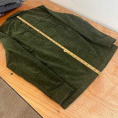 Seasalt Shirt Men’s Medium Woodland Green Ropemaker Waffle Cord RRP £79.99