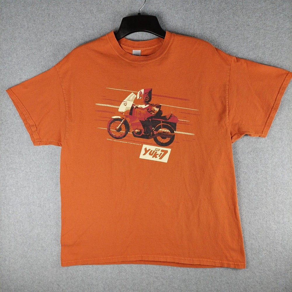 Rare World of Yuki 7 Shirt Size XL Twitch Seductive Espionage Psychedelic Spy