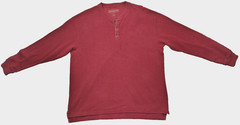 Bundle Lot of 2 Magellan Outdoors Mens XL Classic Fit Thermal Henley Shirt