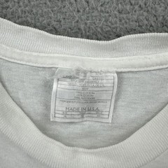 Vintage Gem Rock 1993 White XL T Shirt Made In USA New York The Big Apple 90s