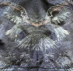 No Brand Dye-Sub Shirt, Deer w/Antlers, Short Sleeve, Poly/Spandex, 3XL
