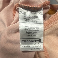 Carhartt Force Pocket T-Shirt Relaxed Fit Peach Short Sleeve Men’s Large