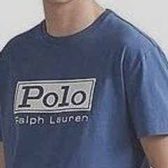 Polo Ralph Lauren Mens XXL Graphic T-Shirt Blue Box Logo T-Shirt~NWT