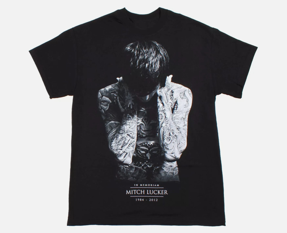 1984 2012 Mitch Lucker Thank You For The Memories All Size T Shirt S-5XL