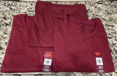 Hanes Men’s T-shirt single, 2 pack or 3 pack various colors available, new