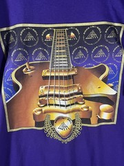Rock and Roll Hall of Fame Shirt Mens XL Purple Graphic Guitar Museum Vtg T Tee