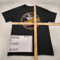 Suavecito Graphic Casual Short Sleeve Crew Neck T Shirt Mens Size Large L Black