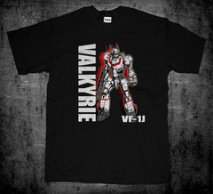 New Robotech Macross Vf-1J Valkyrie Battroid Robot Fighter Mode T-shirt