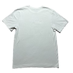 Nike Geometric Swoosh Graphic T Shirt White Mens Medium Streetwear