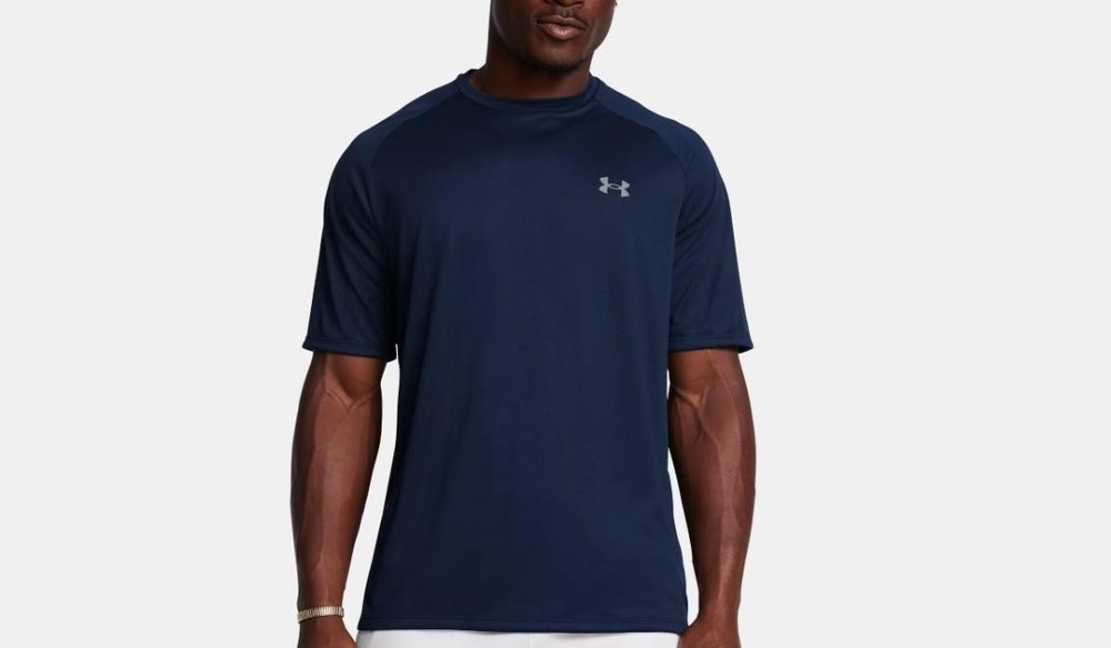 NEW MENS Under Armour UA Tech Locker 2.0 T-Shirt Blue SHIRT 1360695 410 4XL