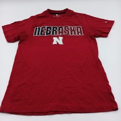 Colosseum T Shirt Mens Small Red Nebraska Short Tee
