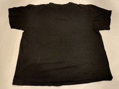 The Beatles John Paul George Ringo Pink Yellow Logo Black Graphic Shirt Sz 2XL
