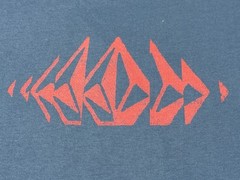 VOLCOM – Men’s T-shirt SIZE L – LARGE – BLUE – VOLCOM – True to This