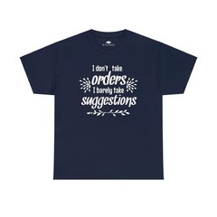 Unisex Funny Text T-Shirt | Classic Fit Humour Print Round Neck Casual & Comfy