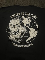 Lurking Class by Sketchy Tank “Rotten to the Core” T-Shirt (Black/Large)