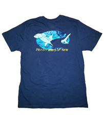 Costa Del Mar Men’s Protect whats out there Hammerhead Short Sleeve T Shirt sz L