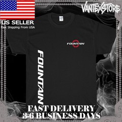 NEW SHIRT FOUNTAIN BOATS LOGO MEN’S T-SHIRT FUNNY AMERICAN USA SIZE S-5XL