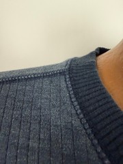 Vintage 90s Ribbed Henley Shirt Men 2XL Minimal Outdoor Casual Midweight Stretch