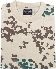 Mil-Tec German Tropentarn Camo T-Shirt 100% Cotton Size S-3XL Free Shipping!