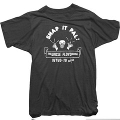 Uncle Floyd T-Shirt. Snap it Pal Uncle Floyd Tee as seen on TV 60/68 Reprint Tee