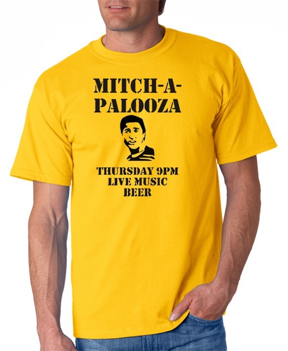 Mitch-A-Palooza T-shirt Old School Movie 4 Colors S-3XL