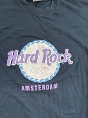 vintage hard rock cafe amsterdam shirt
